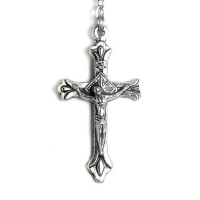 Olive wood cross with resin body of Jesus