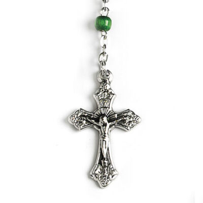 Olive wood pendant cross