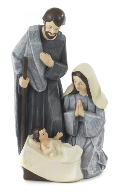 8" HOLY FAMILY NATIVITY SCENE