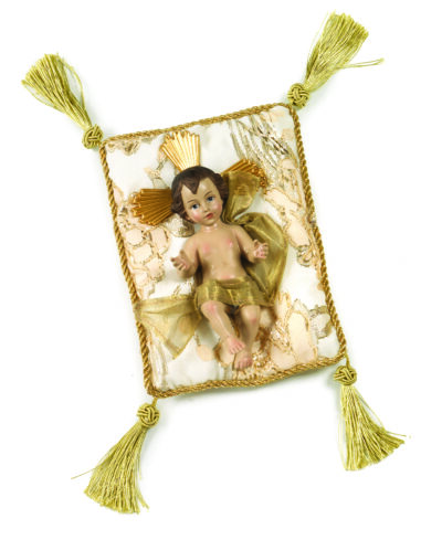 BABY JESUS ON CUSION