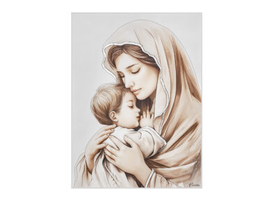 Mother & Child Religious Icon
