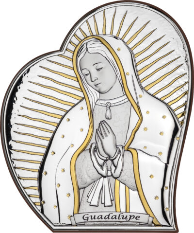 Our Lady of Guadalupe Sacred Heart Religious Icon