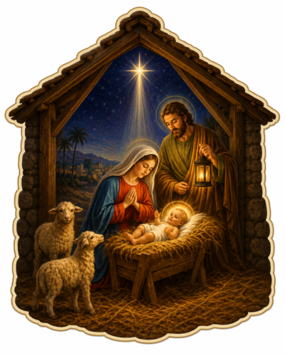 Nativity Magnet