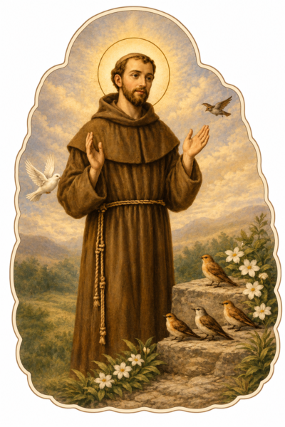 Saint Francis of Assisi Magnet