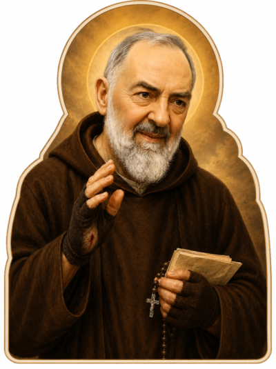 Saint Padre Pio Magnet