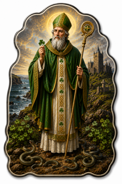 Saint Patrick Magnet